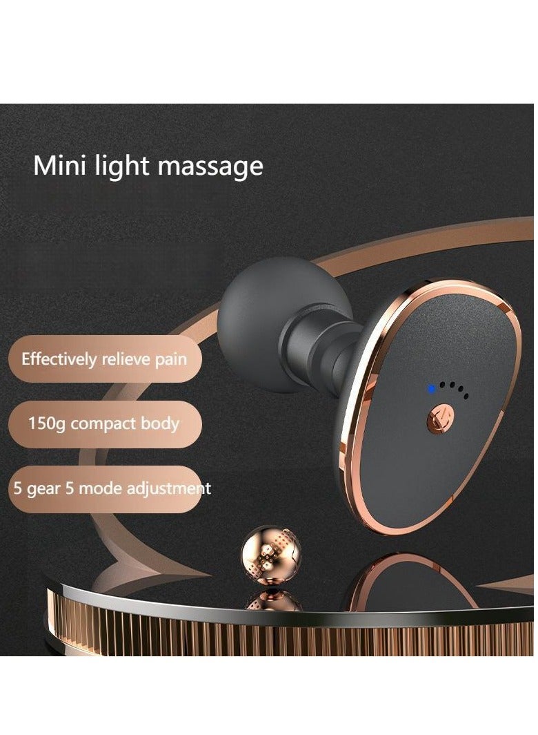 Generic Mini Massage Gun. Multi-level adjustable massage intensity. Quiet and portable electric handheld massager Gun. Used for hitting deep tissue muscles and relieving back and neck pain  - Image 5