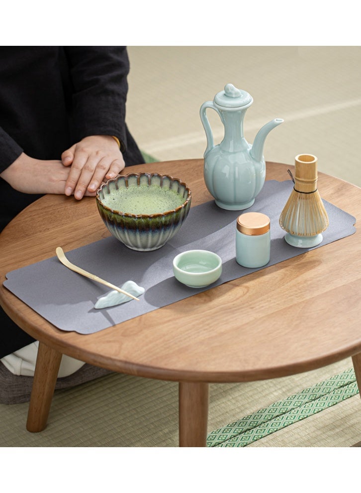 WALALLA Matcha Tea Whisk Set, Ceremonial Matcha Tea Set with Matcha Bowl, 100-Prong Bamboo Whisk, Bamboo Scoop, Ceramic Whisk Holder and Tea Ceremony Accessories - Image 2