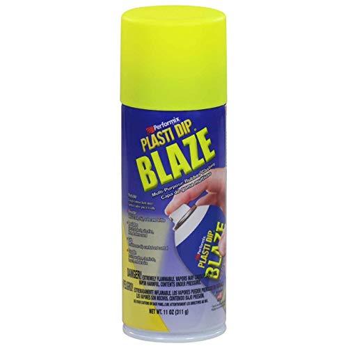 Plasti Dip Performix (11222-6-6PK) Blaze Yellow Spray - 11 oz. Aerosol, (Pack of 6) - Image 2