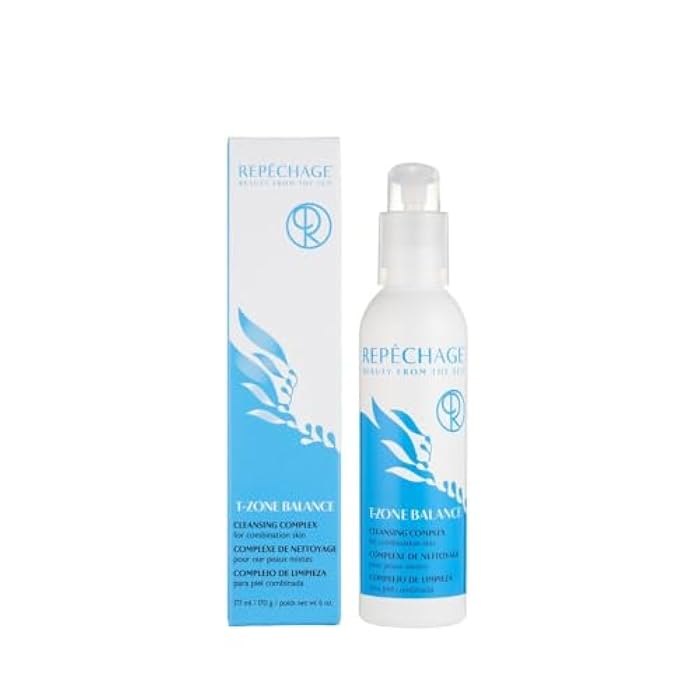 Repechage T-Zone Balance Cleansing Complex For Combination Skin - Hydrating Daily Facial Cleanser with Squalane, Helps Minimize Pores, Balancing Face Wash for Oily, Combination Skin, Soap-Free, 6 oz. - Image 2