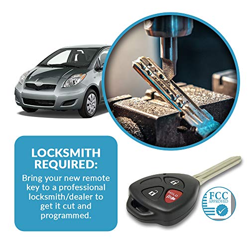 Keyless2Go Replacement for Keyless Entry Car Key Vehicles That Use MOZB41TG with 4D67 Chip - Image 5