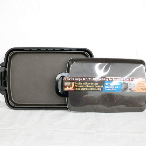 Zojirushi EA-DCC10 Gourmet Sizzler Electric Griddle,Stainless Brown Extra Large - Image 3