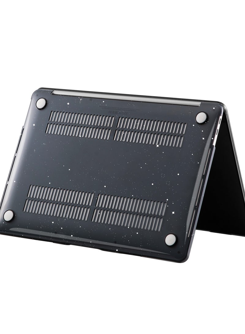 All star Designer Hard Case compatible with Macbook new air 15" Inch A2941 / A3114 - Black  - Image 4