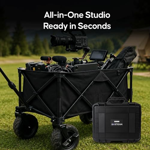 Osee GoStream Duet Kit All in One Pro Live Streaming Multi-Camera Video Mixer Switcher Recorder Player Kit 4 HDMI&SDI in USB-C I/O with 14 Inch Monitor Built-in DC-to-Type C Cable NDI(Free Activated) - Image 3