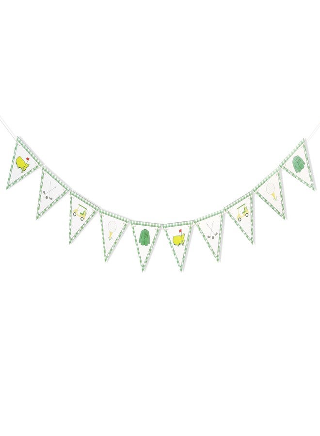 بيديد لافتة عيد ميلاد بطابع الجولف - ديكورات حفلات عيد الميلاد الأول/الأول للجولف، لافتة حفل حفرة واحدة، لافتة حفرة واحدة للعام الأول - Image 3