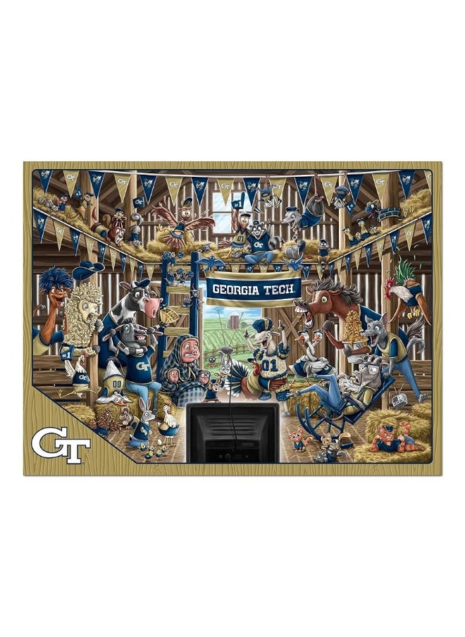 YouTheFan - YouTheFan NCAA Barnyard Fans 500pc Puzzle - Image 1