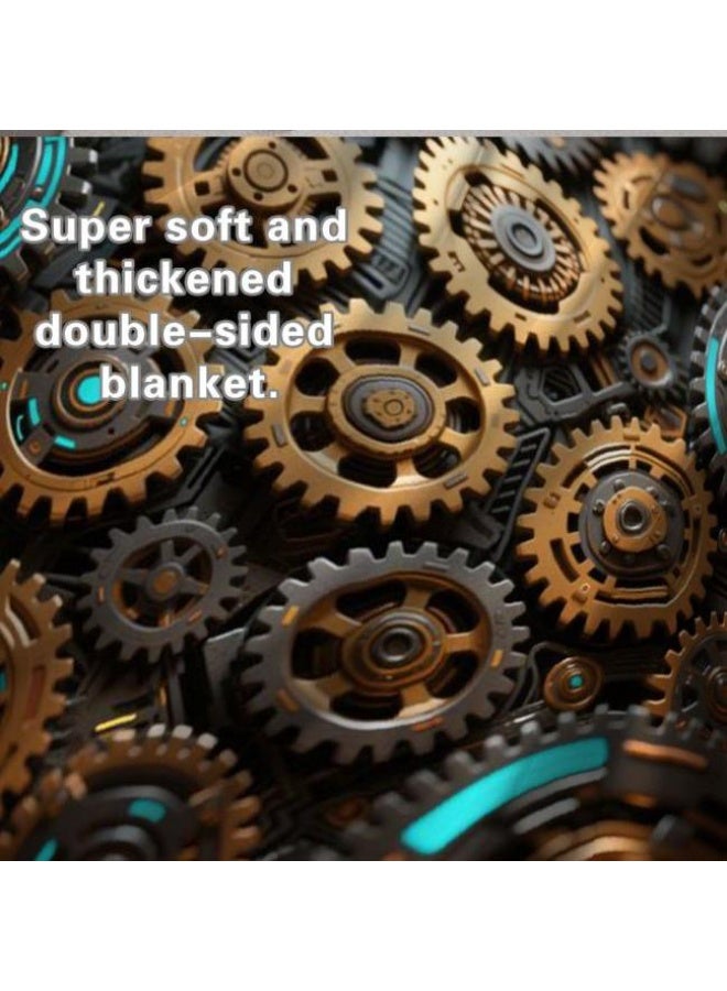 general Flannel thin blanket (warm and comfortable, suitable for sleep, gaming, dust removal and sandproof) 150cm*200cm - 472 - Image 1