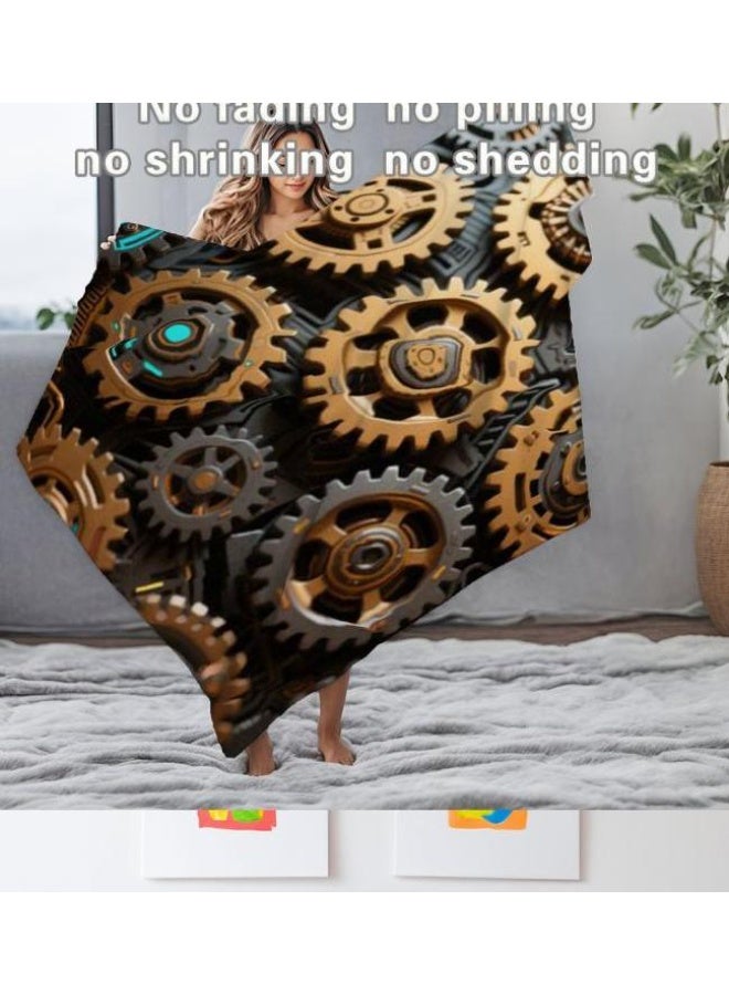 general Flannel thin blanket (warm and comfortable, suitable for sleep, gaming, dust removal and sandproof) 150cm*200cm - 472 - Image 4