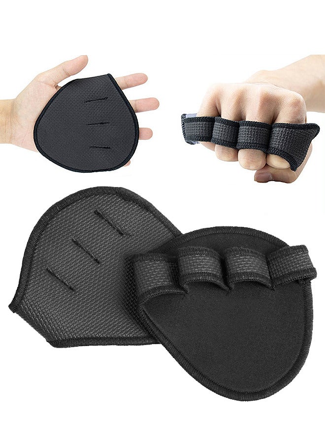 Depend Neoprene Grip Pads Lifting Grips, The Alternative To Gym Workout Gloves, With 4 Fingers For Women Man, Weightlifting, Calisthenics, Powerlifting, No more sweaty Gym Gloves - Image 1
