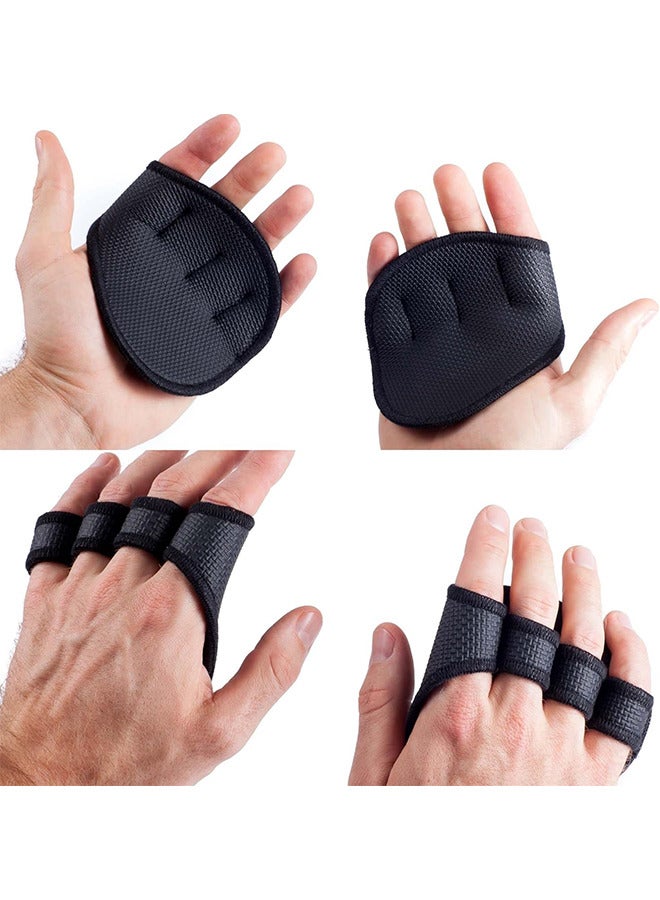 Depend Neoprene Grip Pads Lifting Grips, The Alternative To Gym Workout Gloves, With 4 Fingers For Women Man, Weightlifting, Calisthenics, Powerlifting, No more sweaty Gym Gloves - Image 3