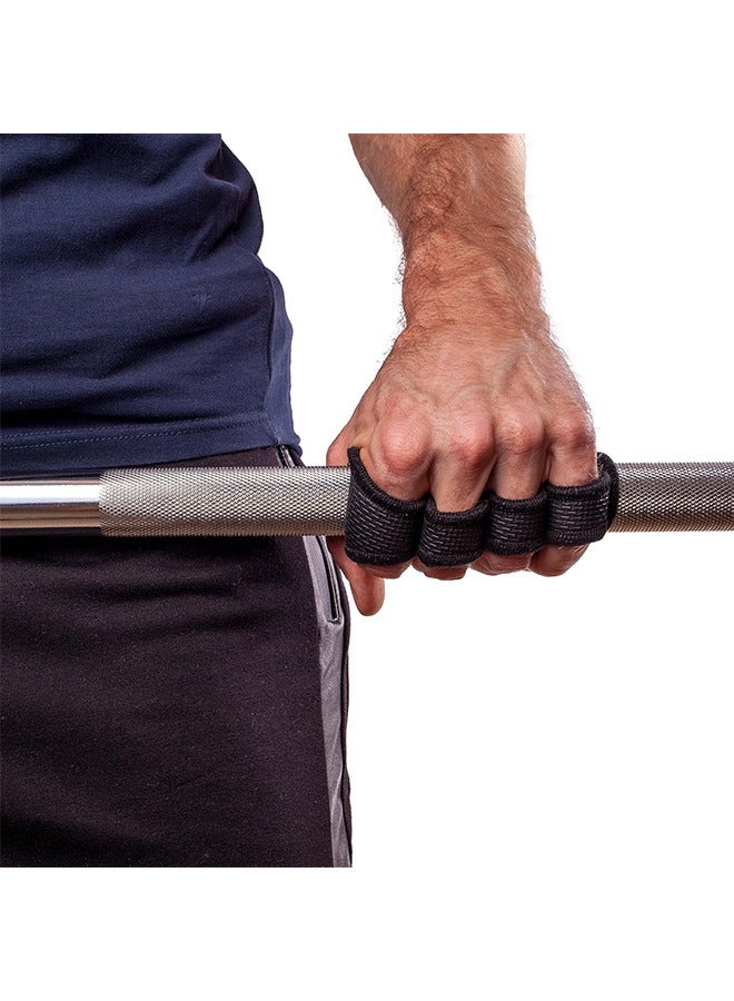 Depend Neoprene Grip Pads Lifting Grips, The Alternative To Gym Workout Gloves, With 4 Fingers For Women Man, Weightlifting, Calisthenics, Powerlifting, No more sweaty Gym Gloves - Image 5