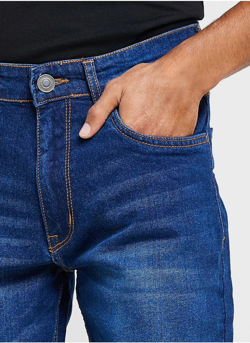 سفنتي فايف Mens Bootcut Jeans