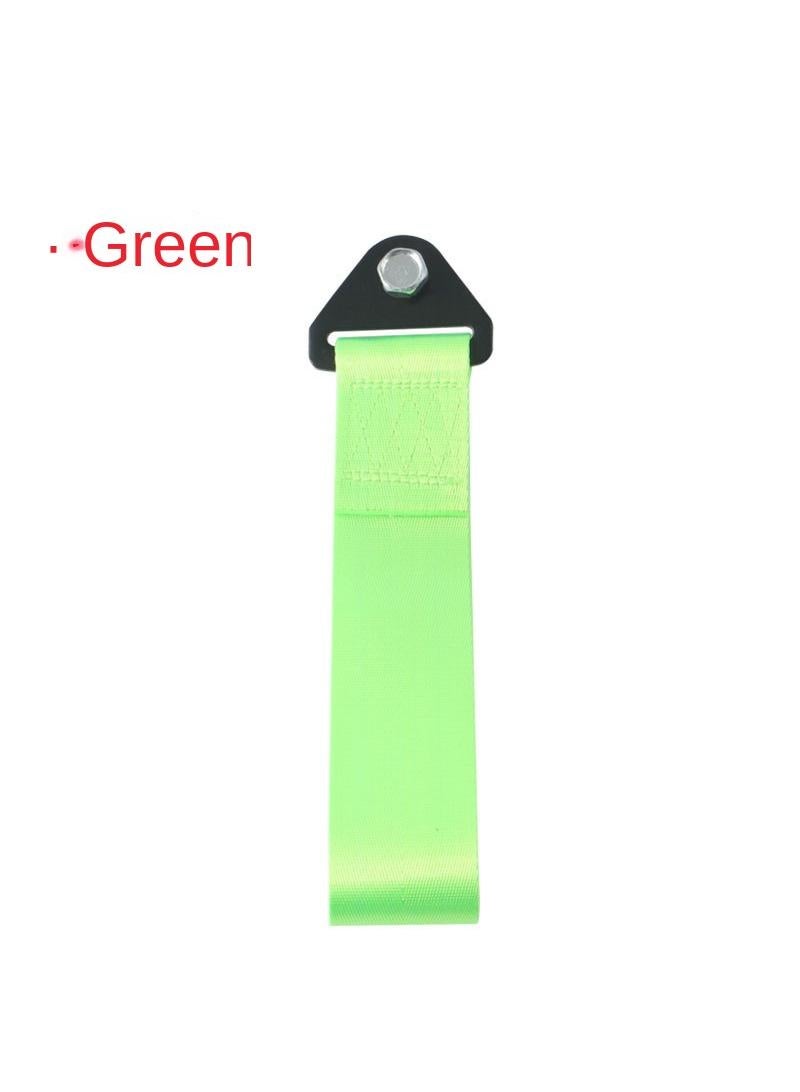 Y&D Modified Trailer Belt Car Universal Modified Trailer Rope Trailer Towing Belt 2 Inch Personalized Trailer Belt-Green 