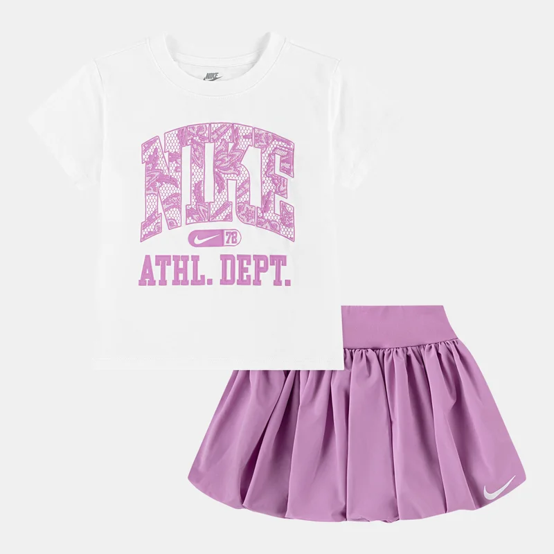 نايكي طقم سكوتر برباط للأطفال