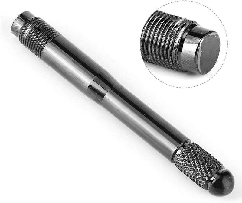 Tire Positioning Pin Wheel Alignment Tool, M14x1.25 Thread, Color - Universal Fitment, Stainless Steel Construction, Quick Wheel Change Aid (Ti Color) - Image 4