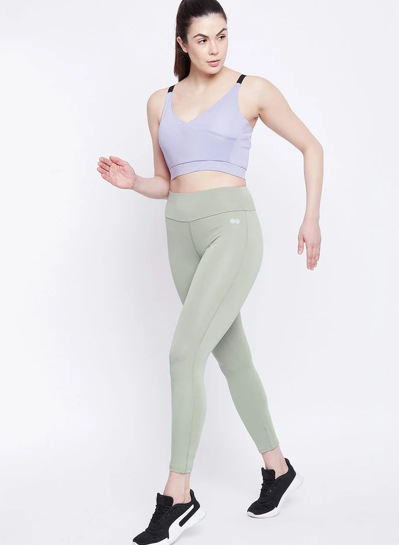 Clovia Snug Fit Active High Rise Tights