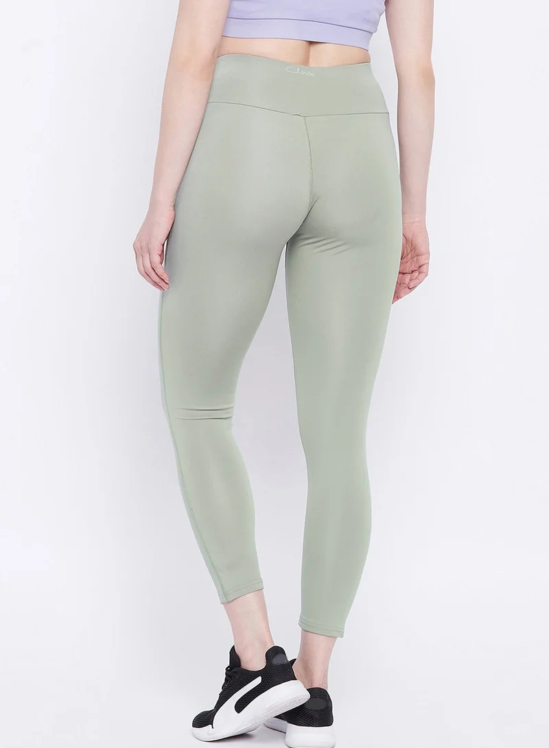 Clovia Snug Fit Active High Rise Tights