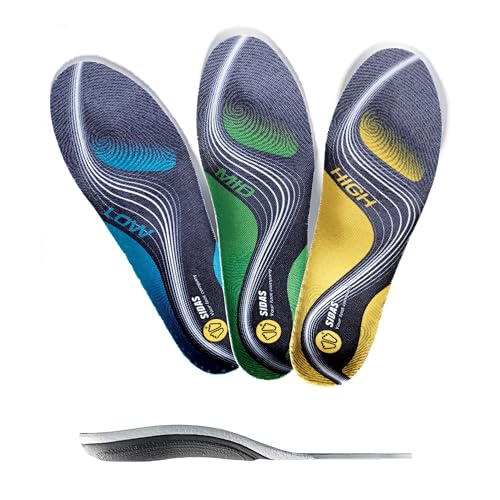 SIDAS Unisex 3Feet Activ' Medium-Arched Feet Multisports All-Year Insoles | Enhanced Heel Cushioning, Medium (39-41) - Image 3