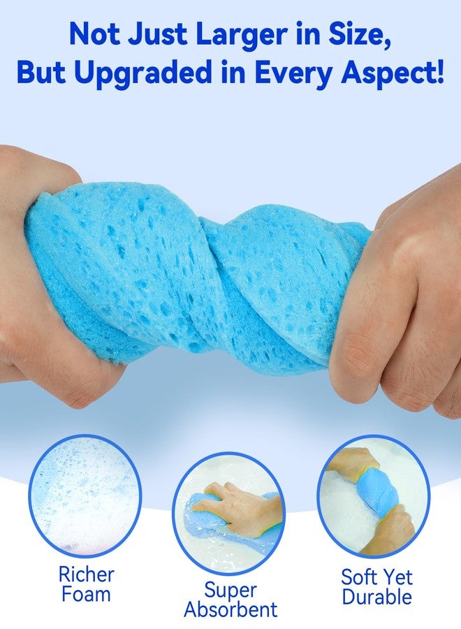 Temede 5-Pack Car Wash Sponges, 9.1" x 4.3" x 2.4" Large Sponges, Extra Thick Foam Kit for All-Purpose Cleaning, Ideal Washing Sponges for Kitchen, Bathroom, Household - Image 5
