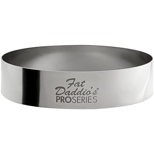 Fat Daddio's Stainless Steel Round Cake & Pastry Ring, 6 x 2 Inch - Image 4