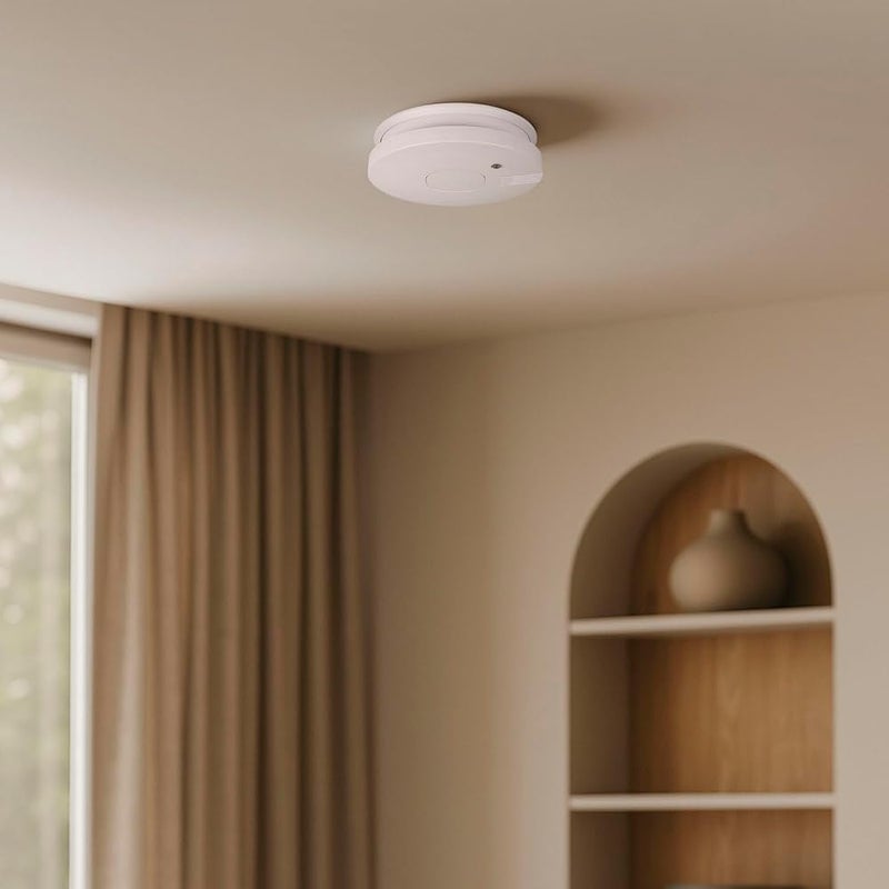 Smartwares طقم كاشفات دخان من سمارت ويرز عدد 4 - بطاريات قابلة للاستبدال لمدة 5 سنوات - كشف سريع وموثوق - 85 ديسيبل - FSM-11754 - Image 2