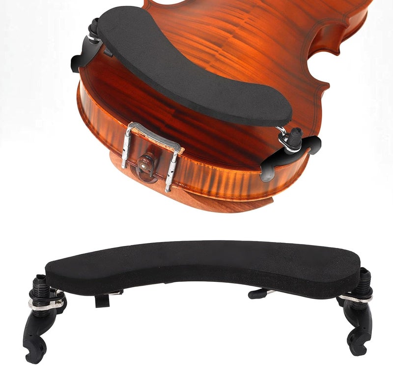 Violin Shoulder Rest, Foldable Ergonomic Support Violin Shoulder Rest with Height Adjustable Feet, Reduce Fatigue Violin Shoulder Rest for 4/4 3/4 - Image 1