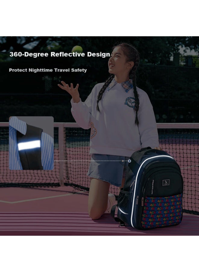 Oiwas Universe Series Backpack Jd Self-operated Lightweight Breathable Large Capacity Ergonomic School Bag For Grades 1-3 - Image 3