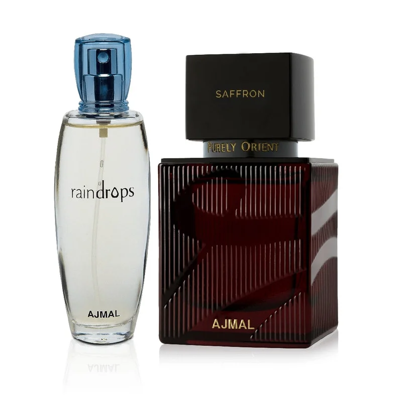 Ajmal The Freshness of Raindrops & the Warmth of Purely Orient Saffron