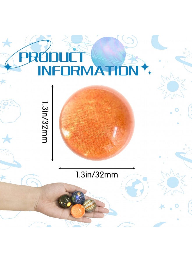 Panxxsen 24 Pieces Bouncy Balls,Planets Bounce Balls,High Bouncing Solar System Rubber Balls for Kids,Party Favors and Goodie Bag Fillers for Prizes,Birthdays Gift,32mm - Image 2