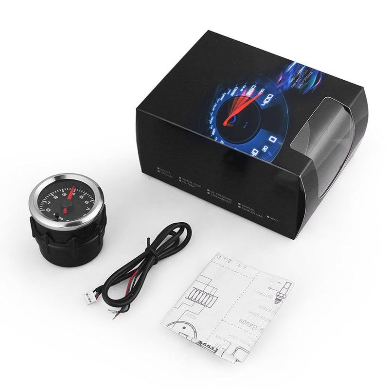 Universally Tachometer Speedometer Dials LED Display RPM Meter for 4, 6, 8 Cylinder Car Boat 12V 0‑10000RPM Tachometer Gauge for Car - Image 3