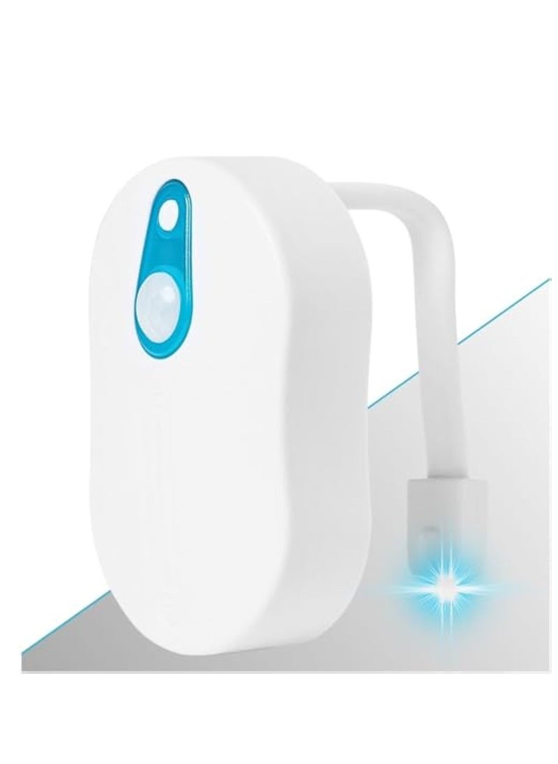 KASTWAVE - Home Toilet Light, Motion Sensor Toilet Bowl Night Light, 16-Colour Changes Motion Sensor Toilet Seat Night Light, Internal Memory Light Detection, Motion Sensor Light Plug, Indoor Toilet Light Sensor - Image 1
