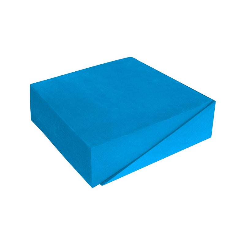 Trademark Innovations Trademark Innovations 12 Foam Incline Stretch Wedge  Set of 2 Blue