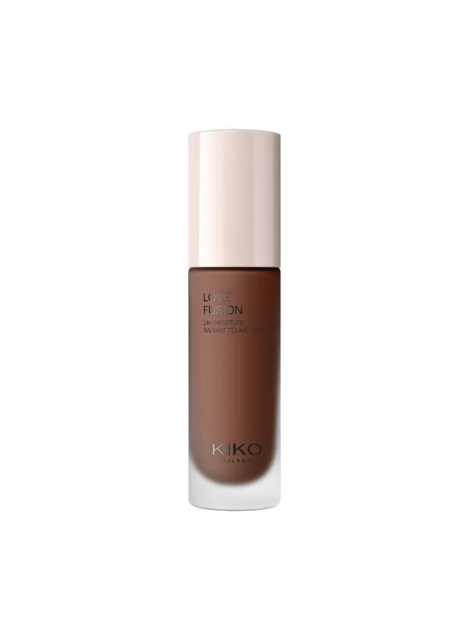 Kiko Milano WARM GOLD LOVE FUSION 24H MOISTURE RADIANT FOUNDATION for Women | Best Price UAE