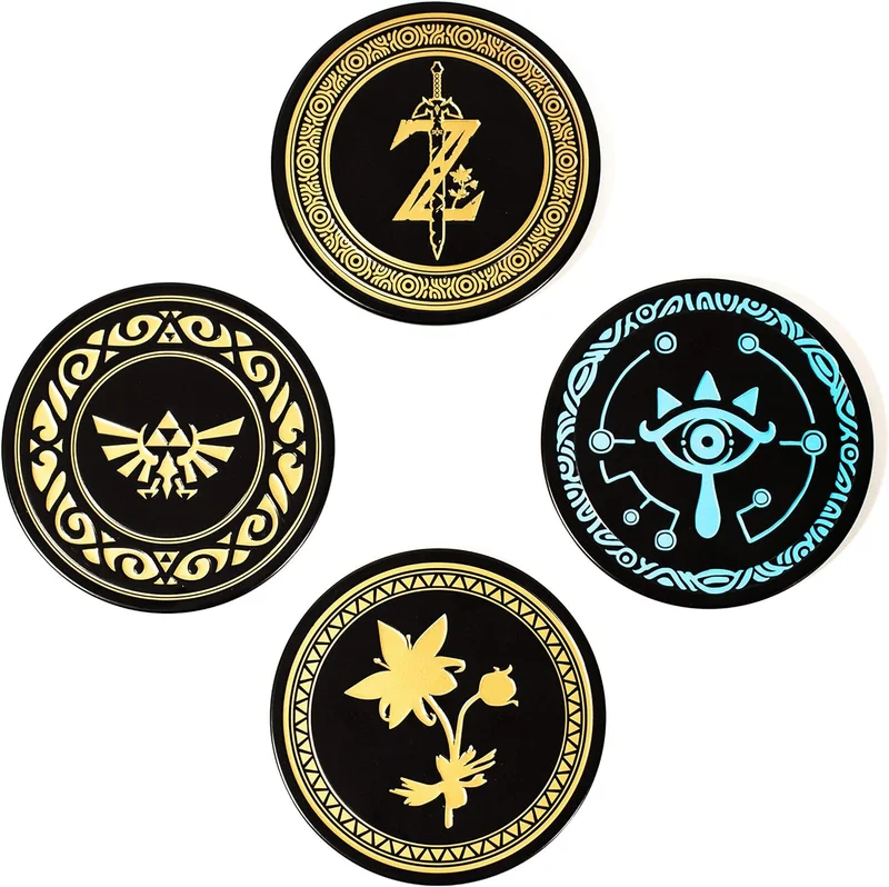 Paladone Paladone The Legend of Zelda Metal Coasters