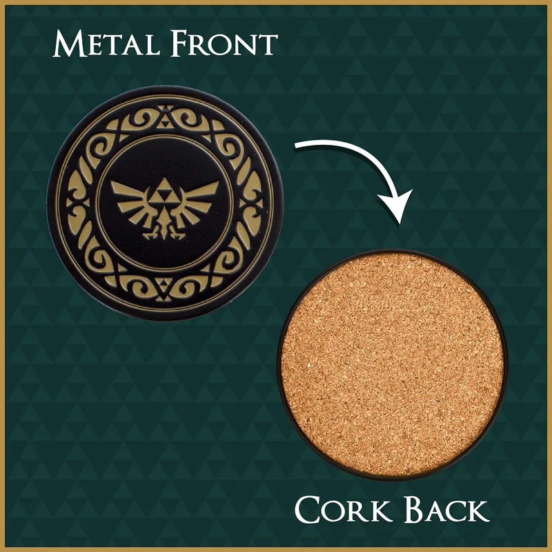 Paladone Paladone The Legend of Zelda Metal Coasters