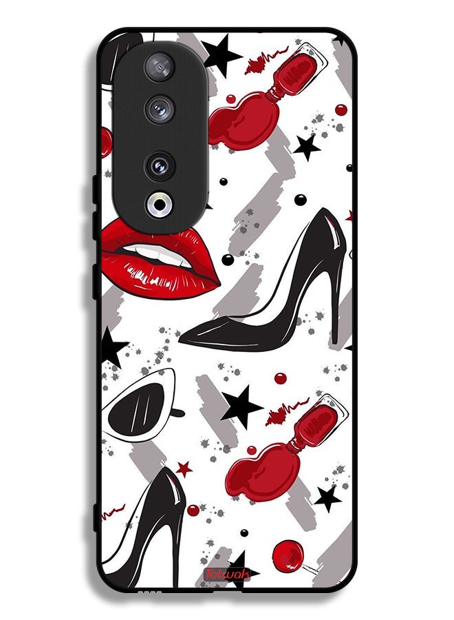 Tolwak Honor 90 Protective Case Cover Lipstick And Shoes Art - Image 1
