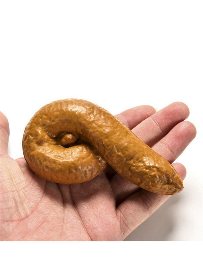 Wendy Mall - 1 Pc Funny Joke Tricky Toys Mischief Turd Gag Gift Realistic Shits Poop Fake Turd Classic Shit Practical - Image 1