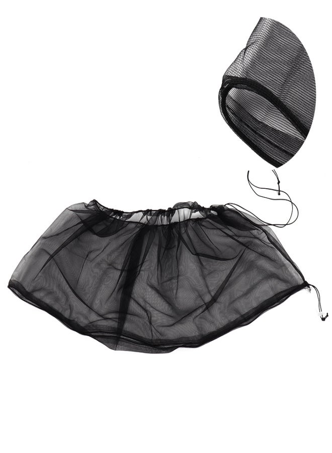 Bird Cage Cover Universal Birdcage Polyester Mesh Cover Seed Catcher Parrots Cage Net Skirt Guard - Image 5