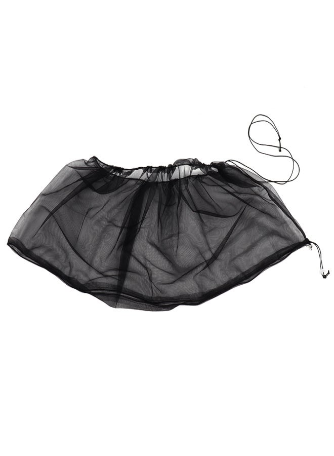 Bird Cage Cover Universal Birdcage Polyester Mesh Cover Seed Catcher Parrots Cage Net Skirt Guard - Image 4