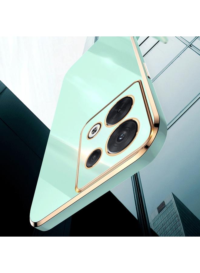 S-TOP Case For OPPO Reno8 Pro XINLI Straight Edge 6D Electroplate TPU Phone Case - Image 5