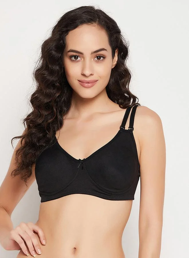 Clovia Cotton Non-Padded Non-Wired Full Cup Multiway T-shirt Bra