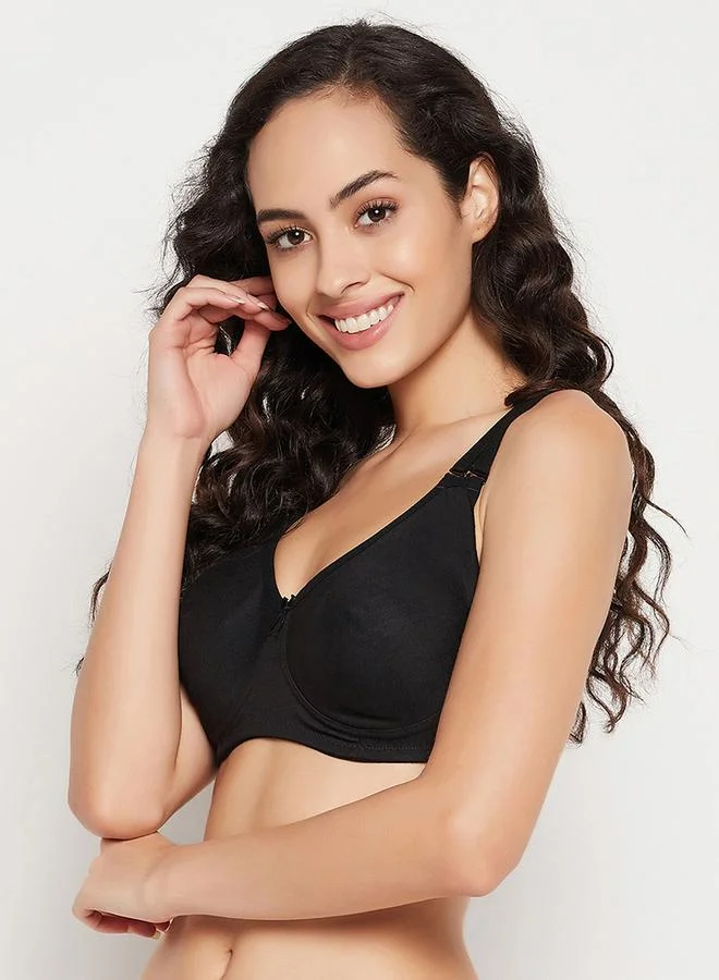 Clovia Cotton Non-Padded Non-Wired Full Cup Multiway T-shirt Bra