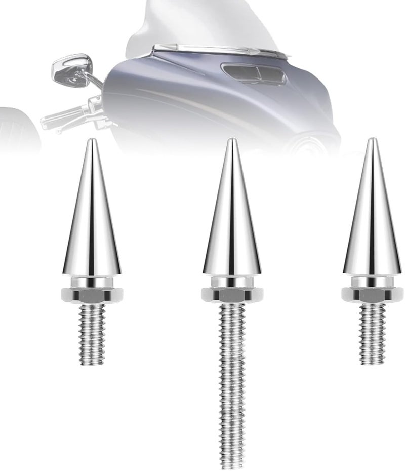 AEEAST Chrome Fairing Windshield Bolts for Harley Davidson Touring 2014-2024 - Image 1