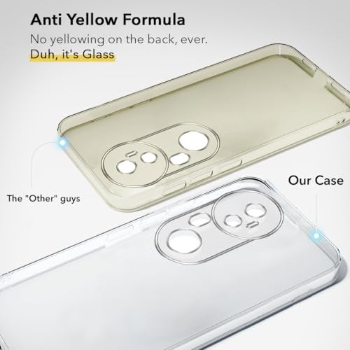 Jkobi Lifetime Anti-Yellow Clear Back Cover Case for Vivo T4 Ultra (Sleek Hard Crystal | Shockproof and Camera Protection) - Image 2