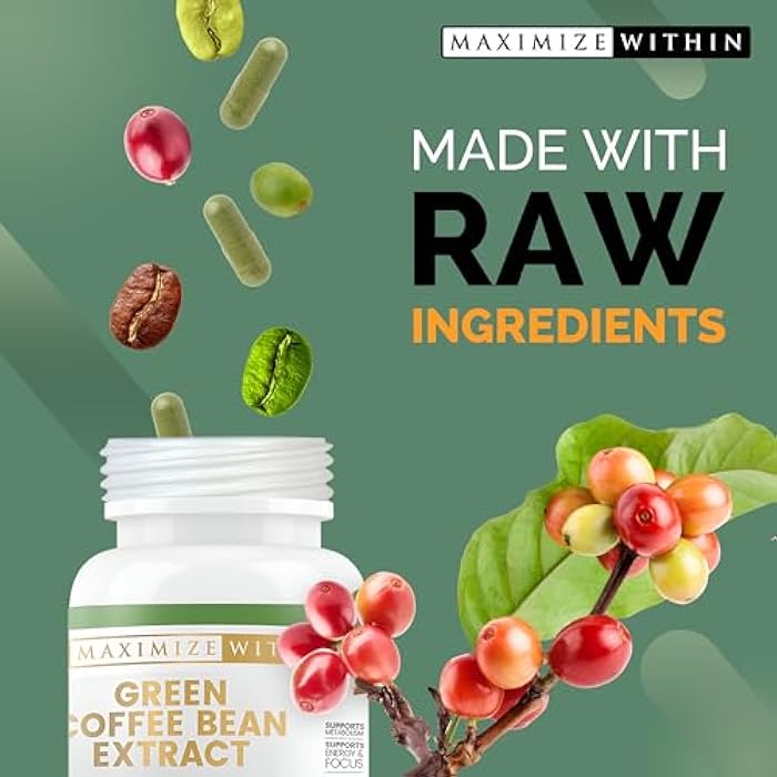 Maximize Within Green Coffee Bean Extract, 60 ct - Image 5