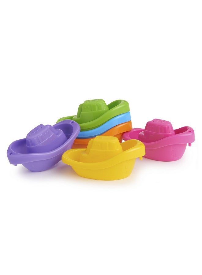 Munchkin® Little Boat Train Bath Toy, Fun for Babies and Toddlers, 6 Piece Set - Image 1