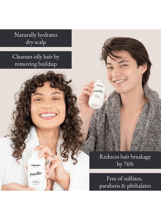 Jupiter Anti Dandruff Shampoo For Women & Men Physician Formulated For Flaky Itchy Oil Dry Scalp Treatment Vegan Sulfate Free Color Safe & Paraben Free Scalp Psoriasis Shampoo With Zinc - Image 3