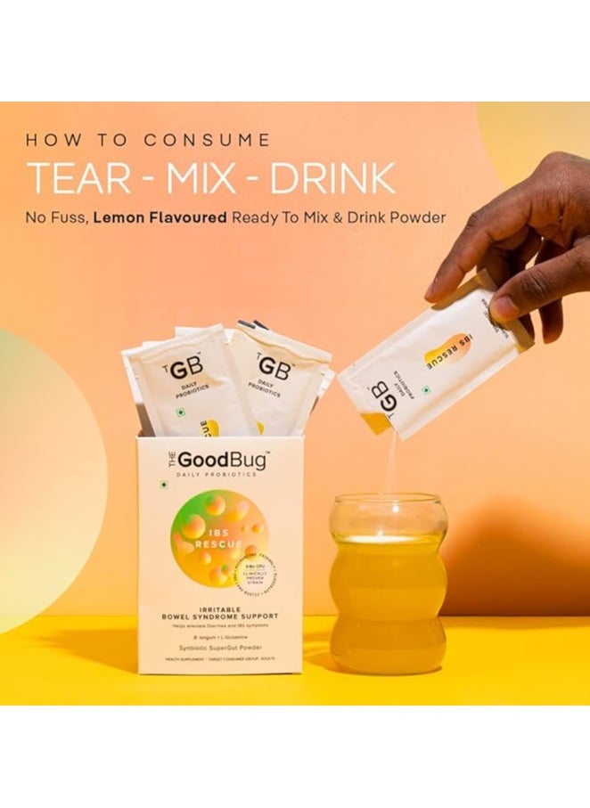 علة جيدة مسحوق Good Bug IBS Rescue SuperGut لتخفيف الإمساك ومتلازمة القولون العصبي | مكمل ما قبل البروبيوتيك للرجال والنساء | 5 مليار وحدة تشكيل مستعمرة من السلالات المثبتة سريريًا | باقة 30 يومًا  - Image 5