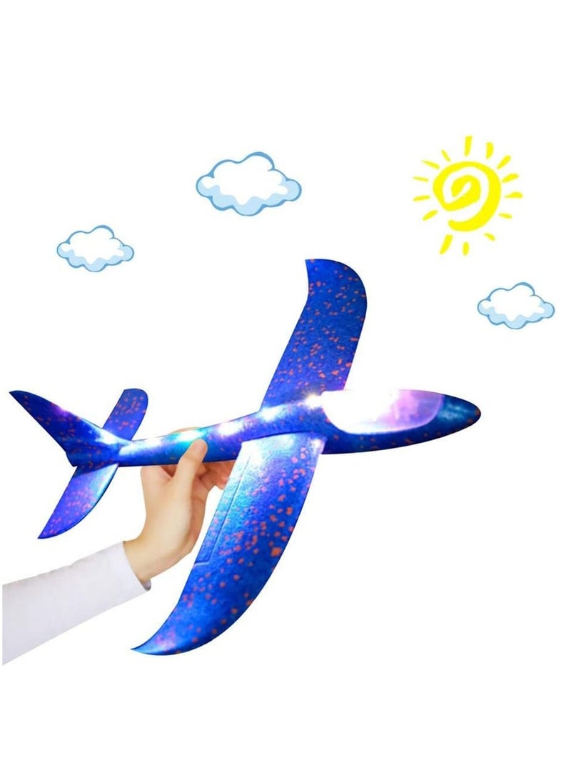 Generic Inertia Glider Foam Toy/Hand Throw Launcher Toy - Model L , (Blue)  - Image 2