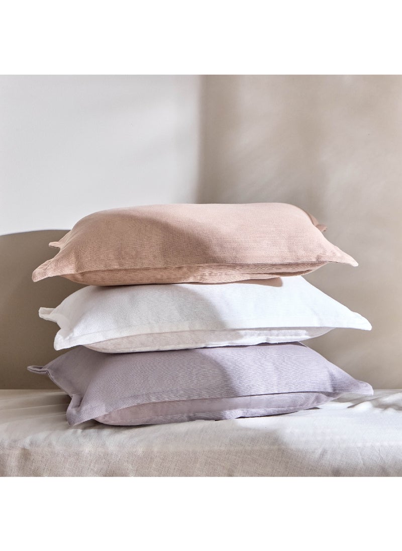 Home Box Atlanta Ezra Rib Solid Filled Cushion 60 x 40 cm  - Image 4